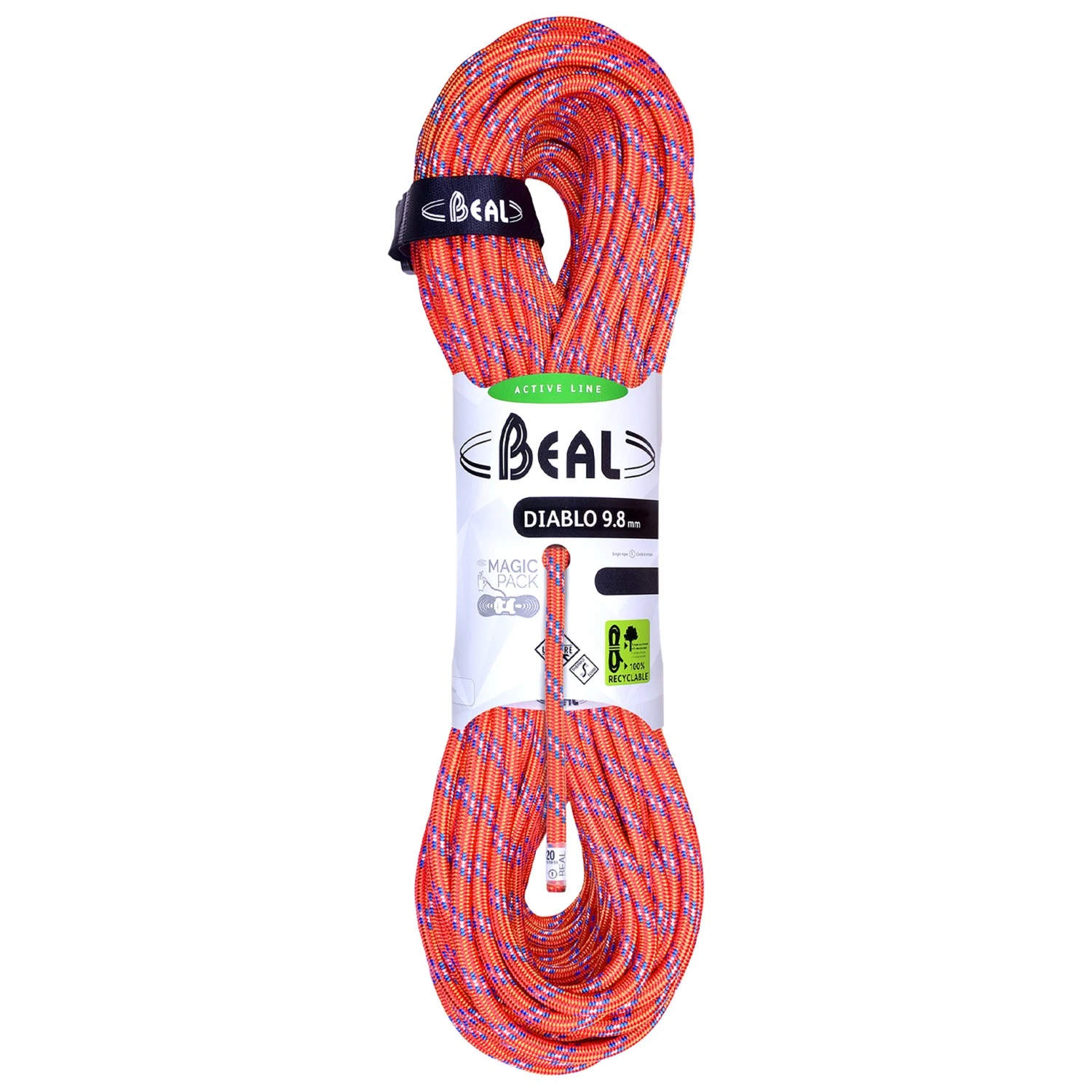 Beal Diablo 9,8 Mm - Single Rope 1 Beal Diablo 9,8 Mm - Single Rope