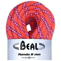 Outdoor Mountaineering Equipment Shop -Outdoor Mountaineering Equipment Shop beal rando 8 mm twin rope detail 2