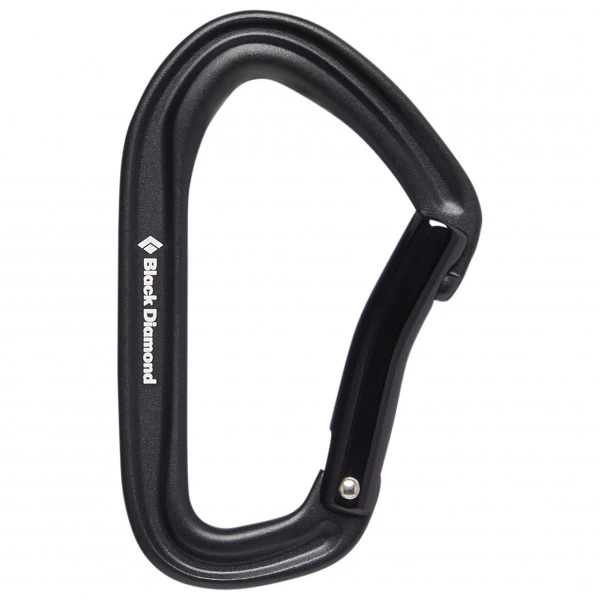 Black Diamond Hotforge Bent Gate - Snapgate Carabiner 1 Black Diamond Hotforge Bent Gate - Snapgate Carabiner