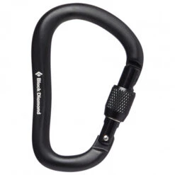 Black Diamond Rocklock Screwgate Carabiner - HMS Carabiner