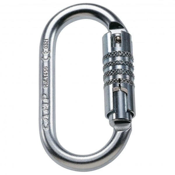 Oval Pro 3Lock - Steel Carabiner 1 Oval Pro 3Lock - Steel Carabiner