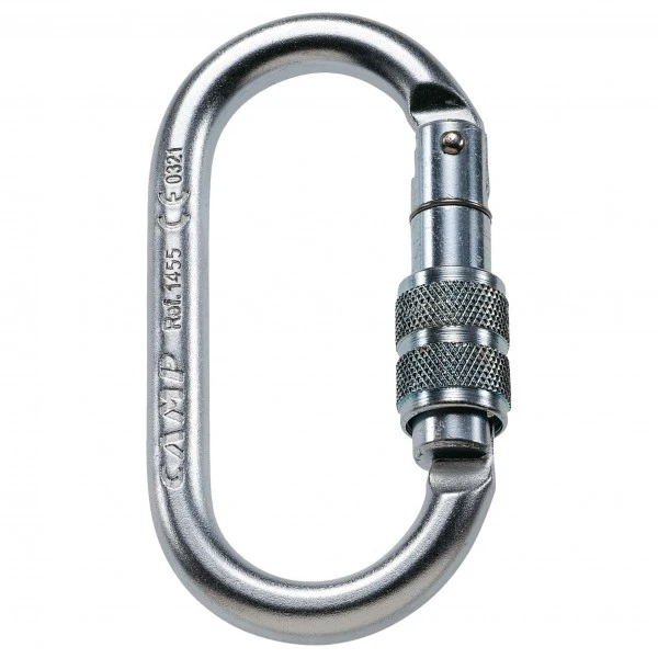 Oval Pro Lock - Steel Carabiner 1 Oval Pro Lock - Steel Carabiner