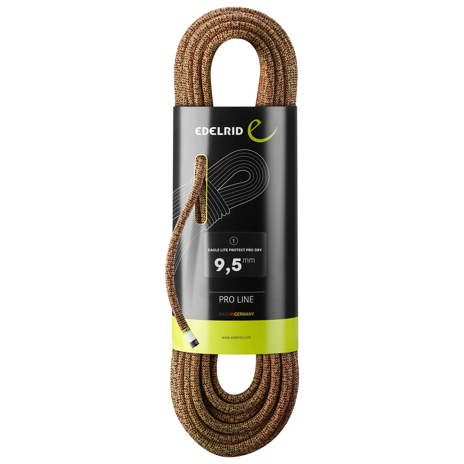 Edelrid Eagle Lite Protect Pro Dry 9,5 Mm - Single Rope 1 Edelrid Eagle Lite Protect Pro Dry 9,5 Mm - Single Rope