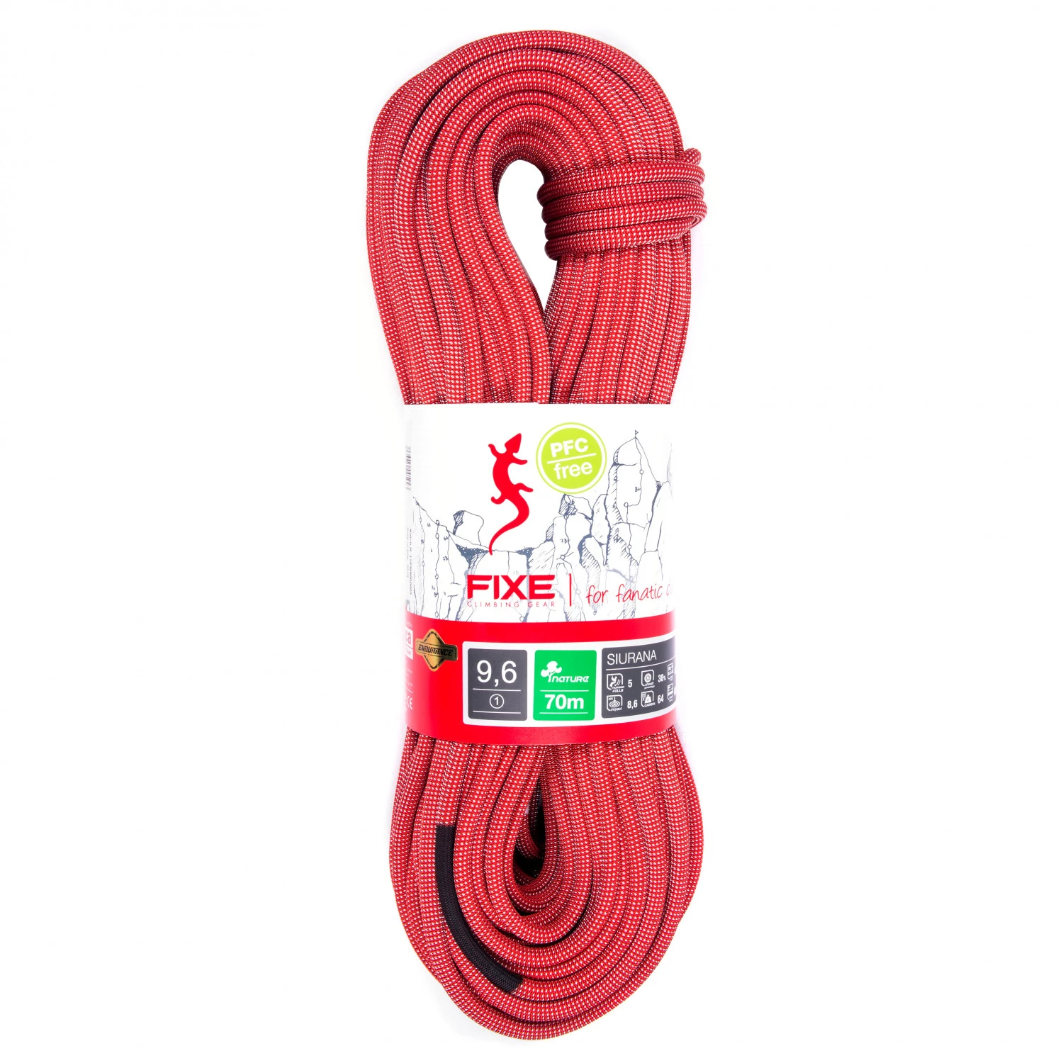 Fixe Rope Siurana Nature Ø 9,6 Mm - Single Rope 1 Fixe Rope Siurana Nature Ø 9,6 Mm - Single Rope