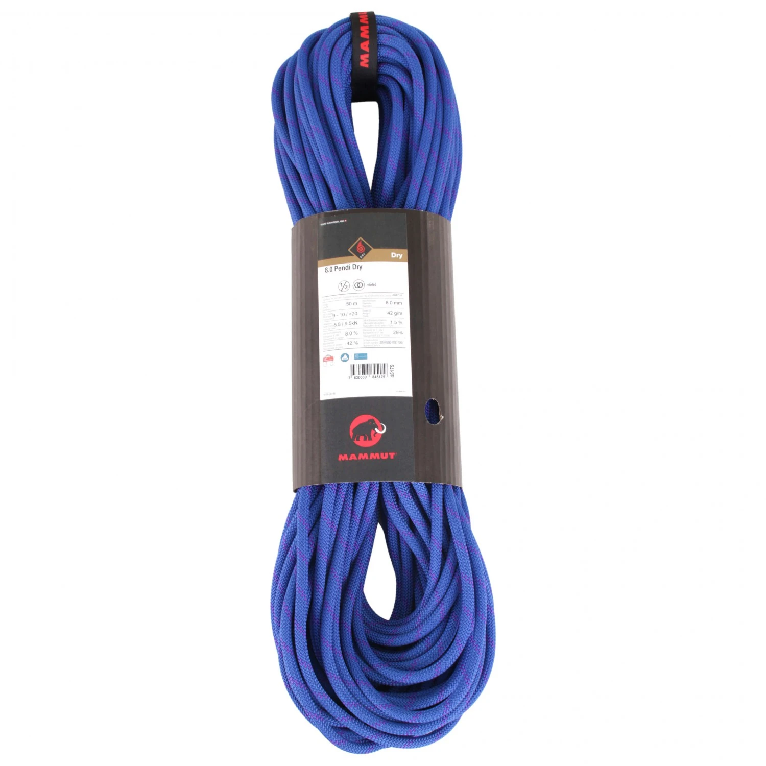 Mammut Pendi 8.0 Dry - Half Rope 1 Mammut Pendi 8.0 Dry - Half Rope
