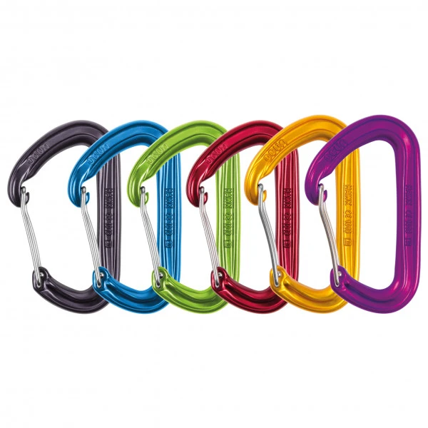 Ocun Hawk Wire 6-Pack - Snapgate Carabiner 1 Ocun Hawk Wire 6-Pack - Snapgate Carabiner